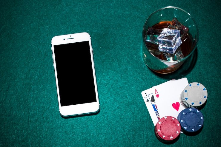 Mobile app dashboard showing live casino and sports menu